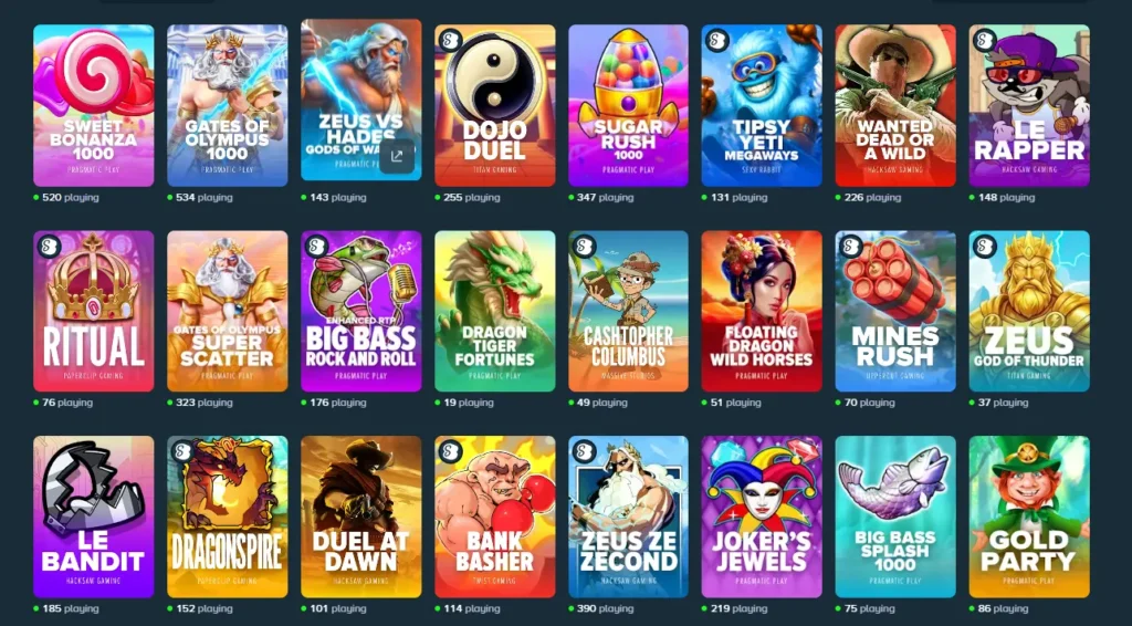 games stake casino